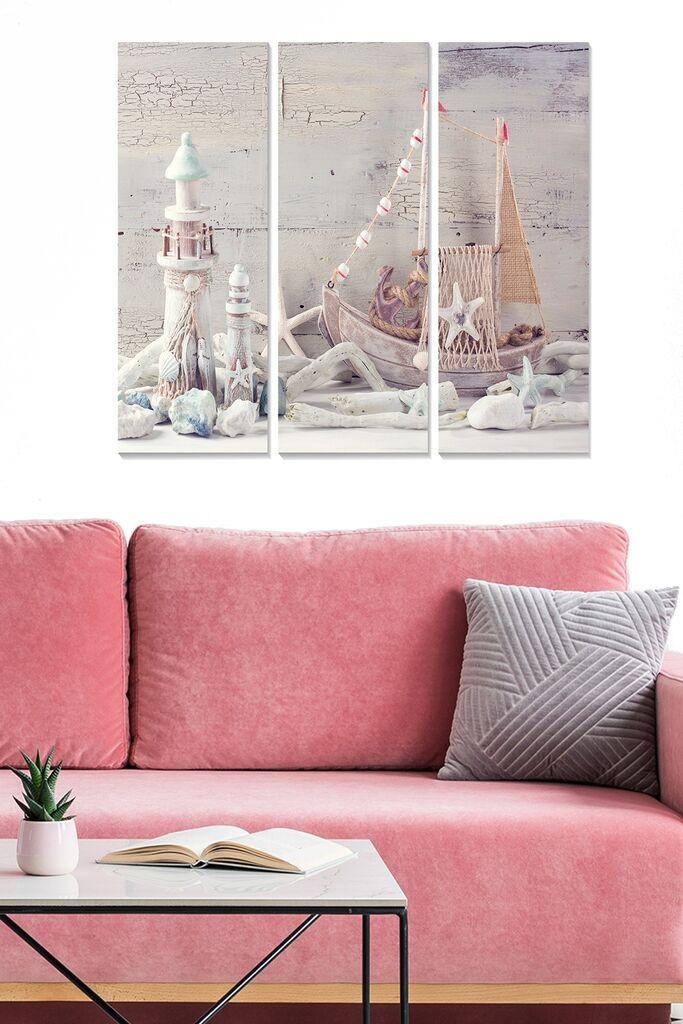 Wallity set slika MDF1106061614, 3 dijela