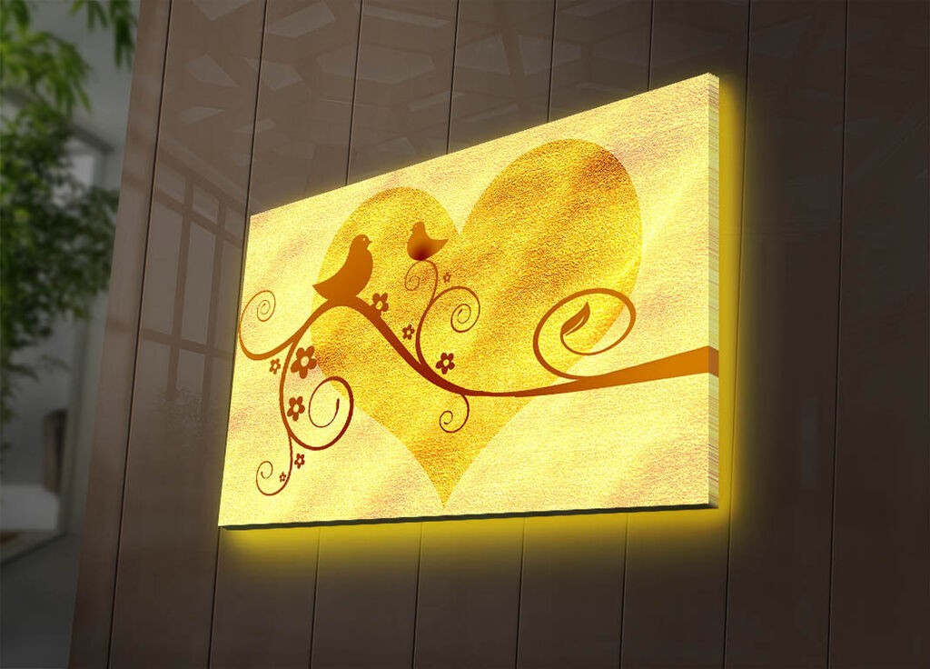 Zidna slika sa LED osvetljenjem 4570DACT-58, 45x70 cm