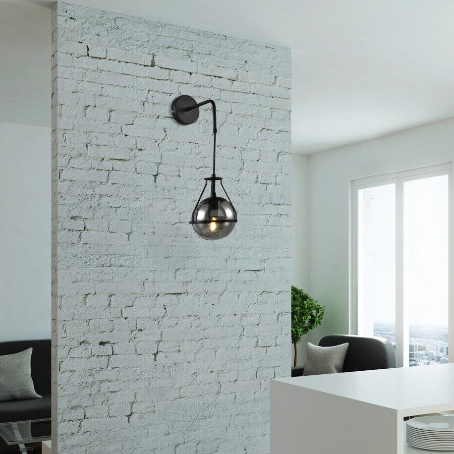 MASS-light Zidna lampa Parma ML-6196-1W crna