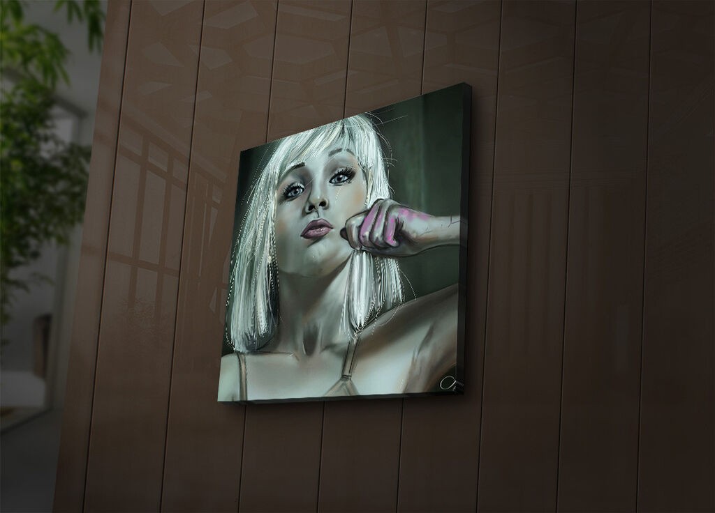 Zidna slika sa LED osvjetljenjem 4040IACT-51, 40x40 cm