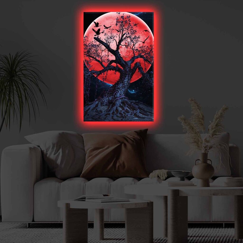 Zidna slika sa LED osvjetljenjem 4570KTLGDACT - 027, 45x70 cm