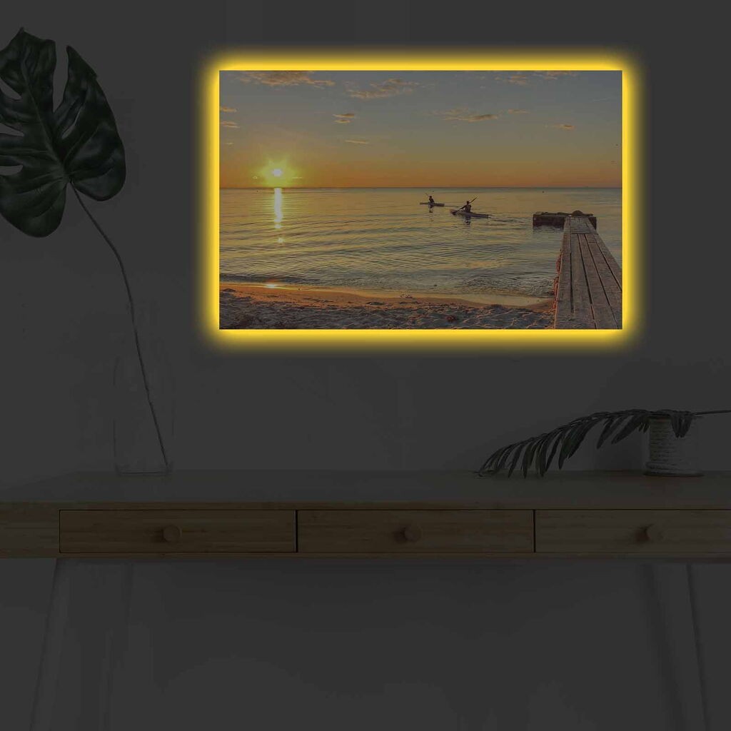 Zidna slika sa LED osvetljenjem 4570DHDACT-066, 45x70 cm