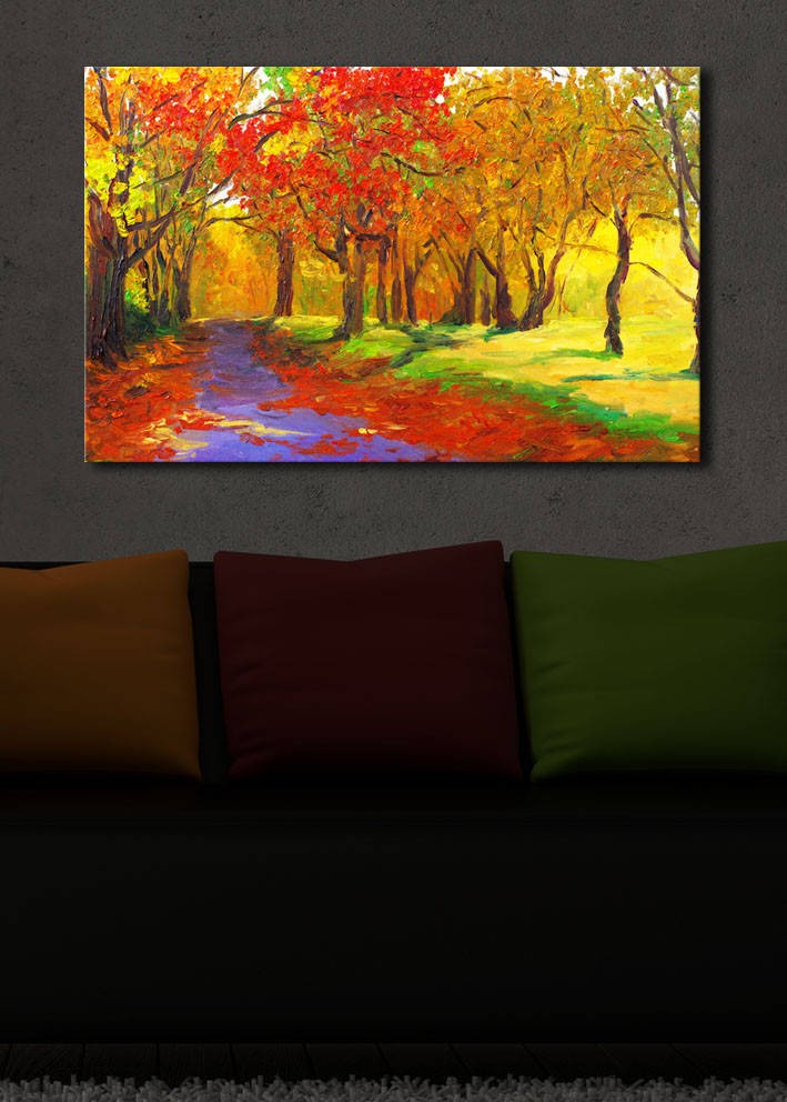 Zidna slika sa LED osvetljenjem 4570IACT-9, 45x70 cm