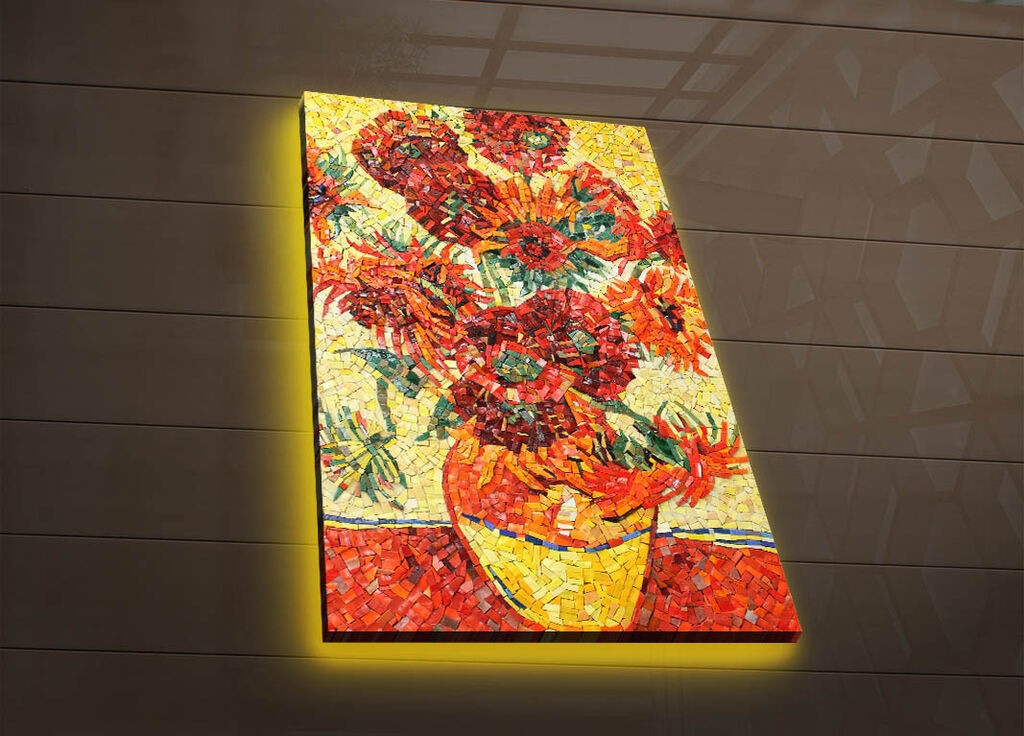 Zidna slika sa LED osvetljenjem 4570DACT-53, 45x70 cm