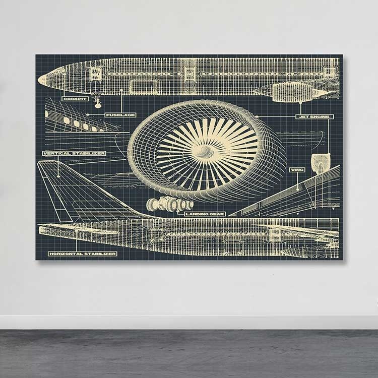 Slika na zidu DEV02425100140, 100x140 cm