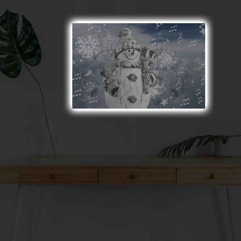 Zidna slika sa LED osvjetljenjem 4570KARDACT - 031, 45x70 cm