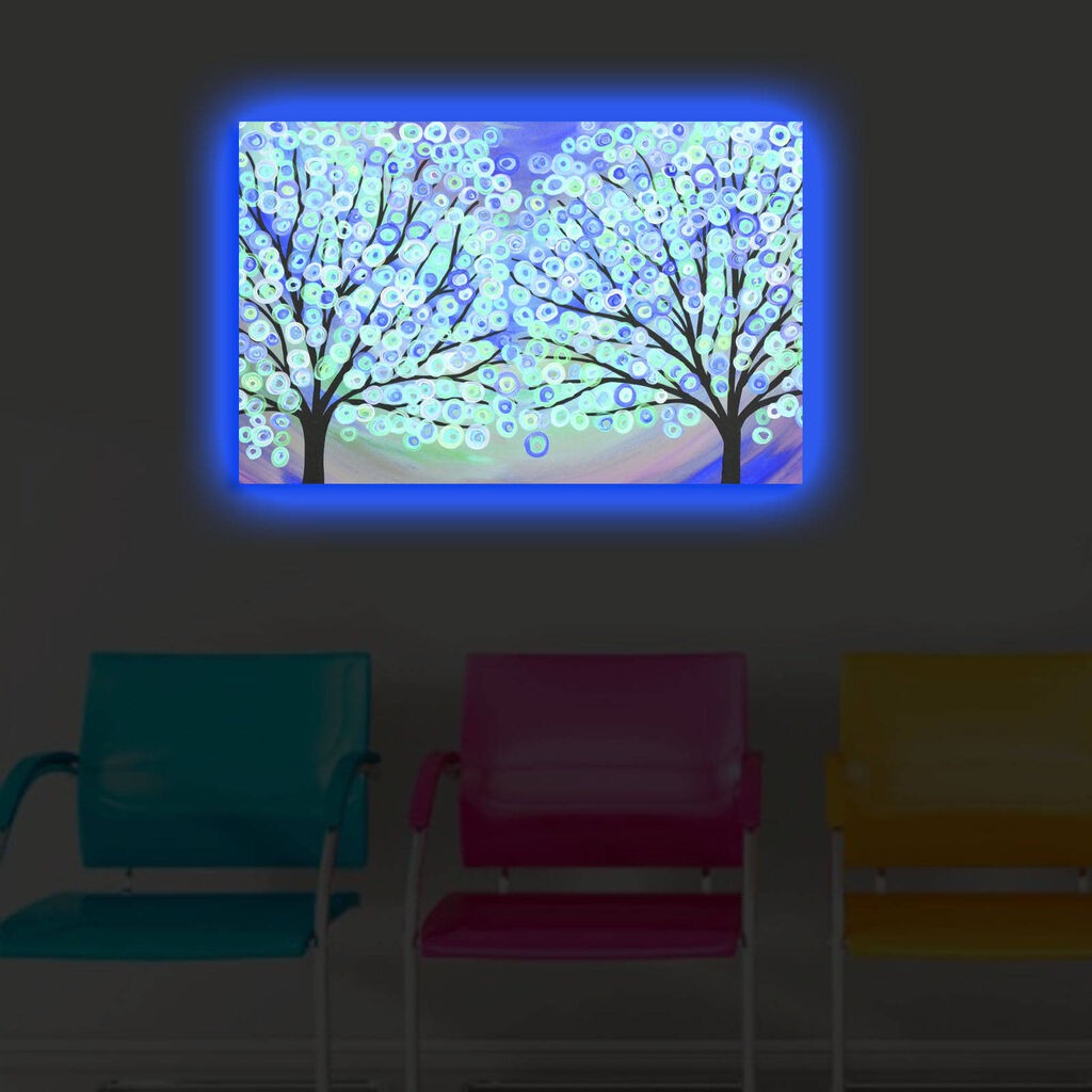 Zidna slika sa LED osvetljenjem 4570DACT-39, 45x70 cm