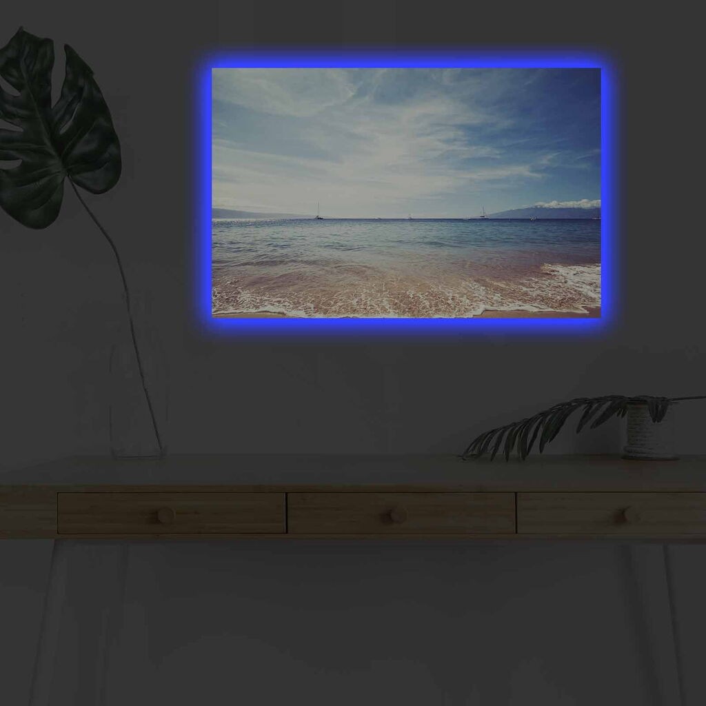 Zidna slika sa LED osvetljenjem 4570DHDACT-063, 45x70 cm