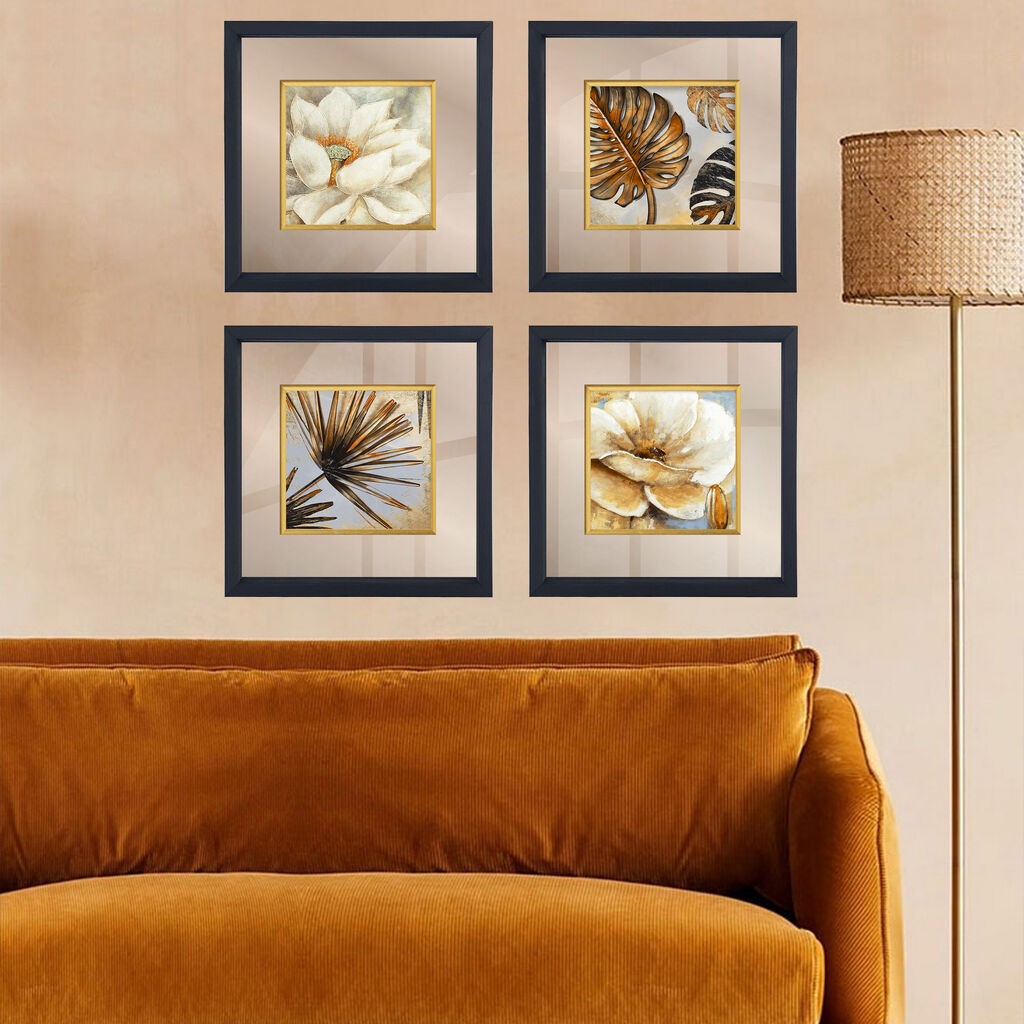 Wallity Set uramljenih slika CAM661977, 4 dijela