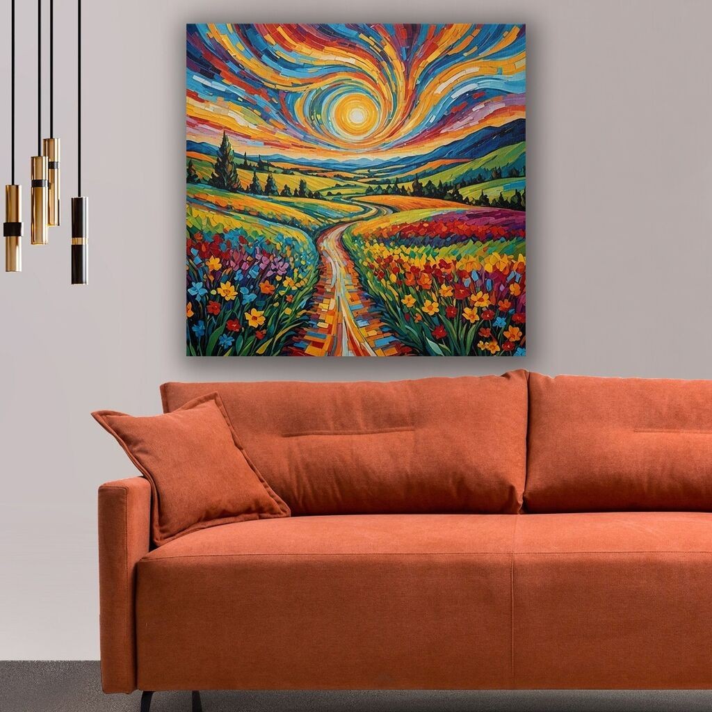 Zidna slika KNV9991, 70x70 cm