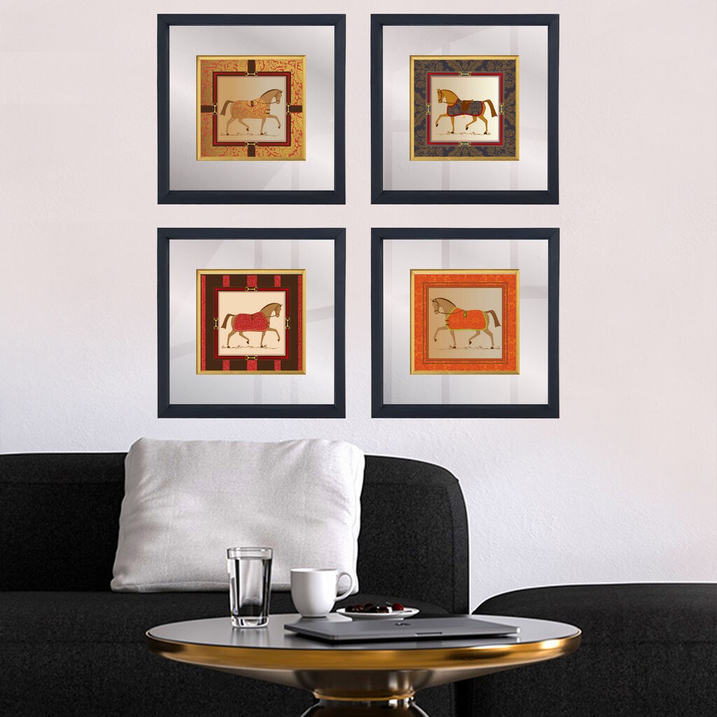 Wallity Set uramljenih slika CAM5666, 4 dijela