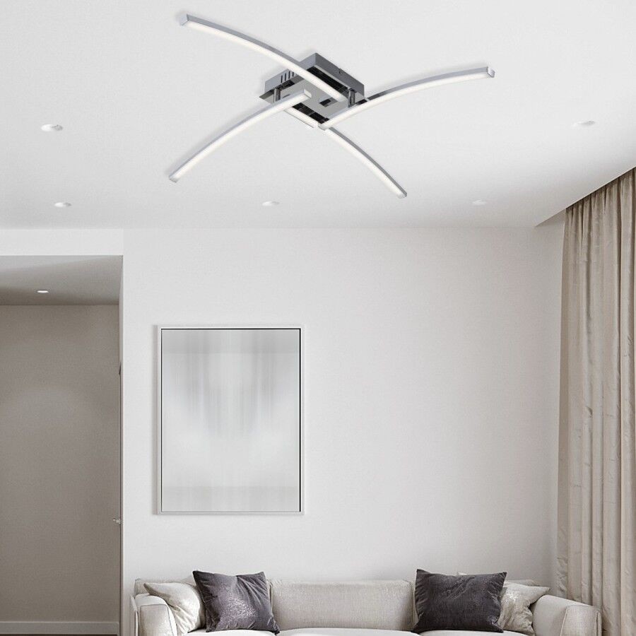 E-light Luster LED E-light Sao Paulo ML-0560B-04 sivi