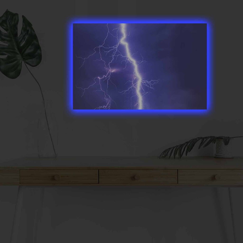 Zidna slika sa LED osvetljenjem 4570DHDACT-084, 45x70 cm