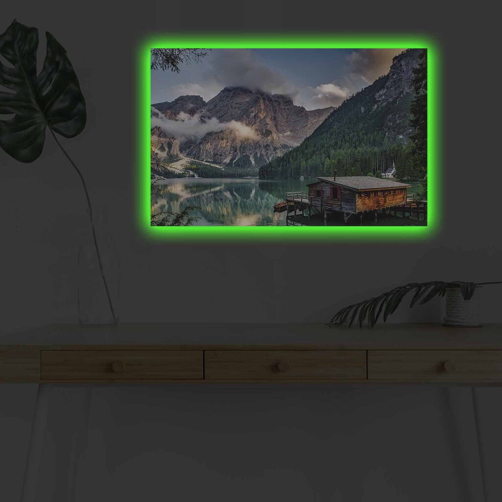 Zidna slika sa LED osvetljenjem 4570DHDACT-128, 45x70 cm