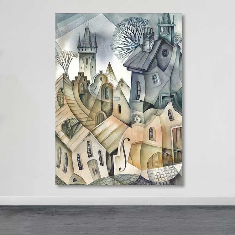 Slika Wallity DEV03552100140, 100x140 cm