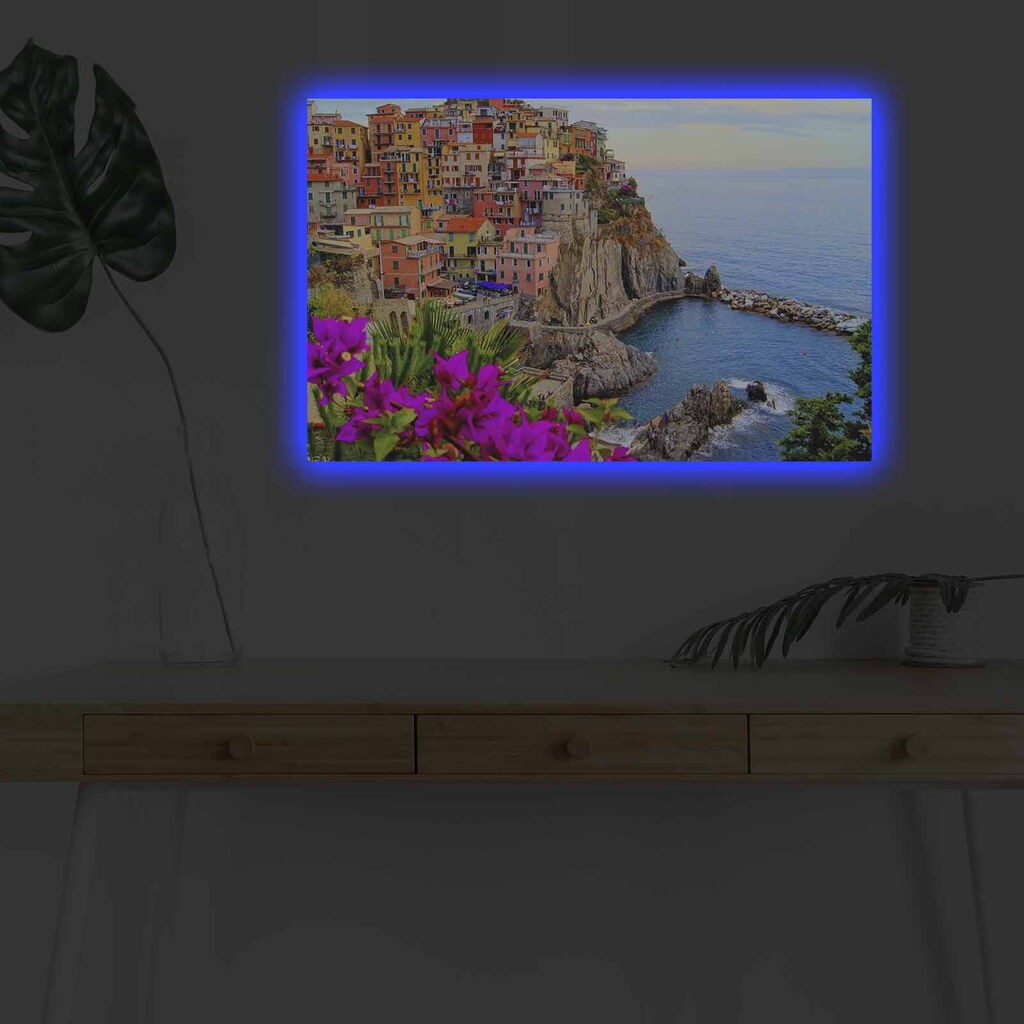 Zidna slika sa LED osvetljenjem 4570DHDACT-017, 45x70 cm