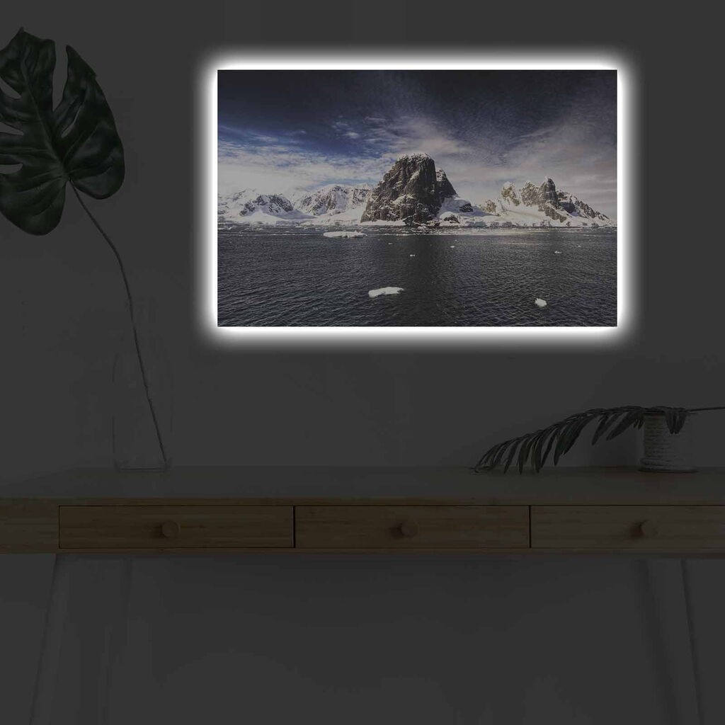 Zidna slika sa LED osvetljenjem 4570DHDACT-061, 45x70 cm