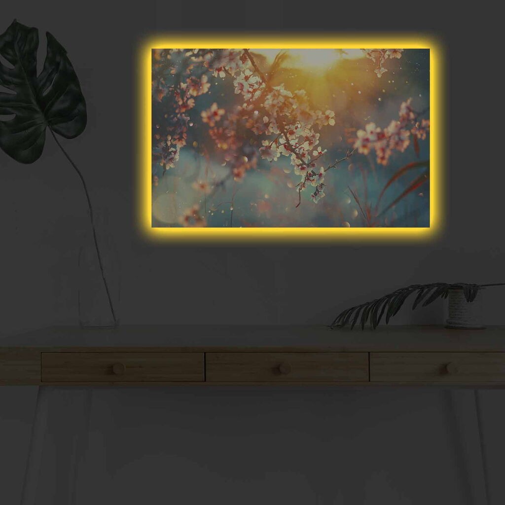 Zidna slika sa LED osvetljenjem 4570DHDACT-167, 45x70 cm