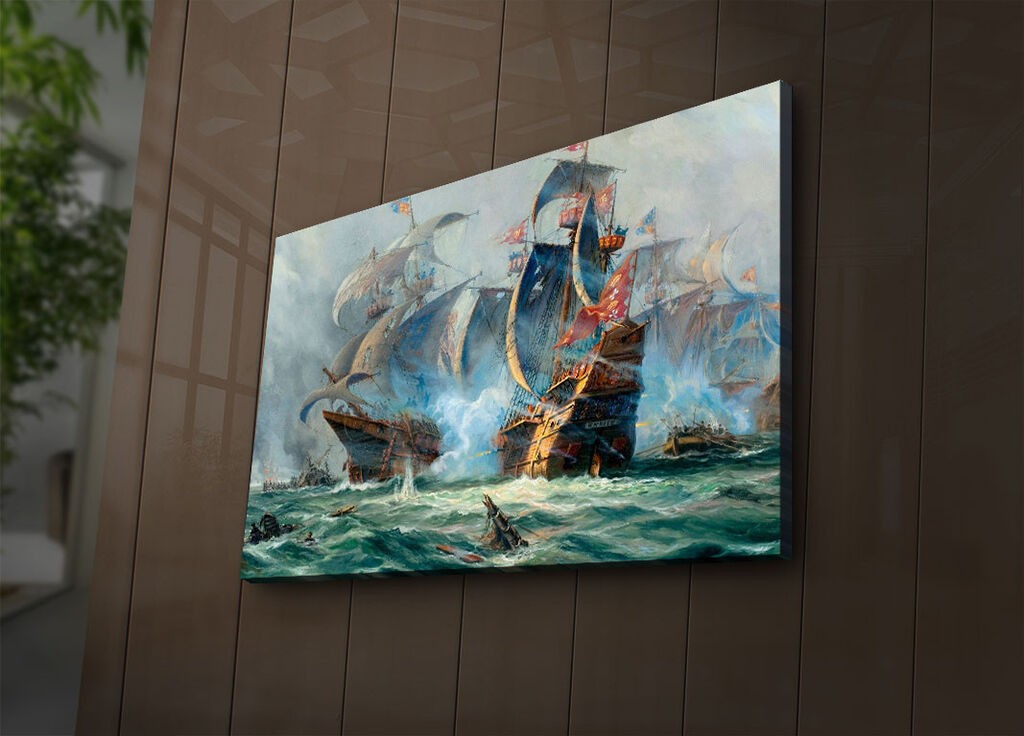 Zidna slika sa LED osvetljenjem 4570IACT-61, 45x70 cm