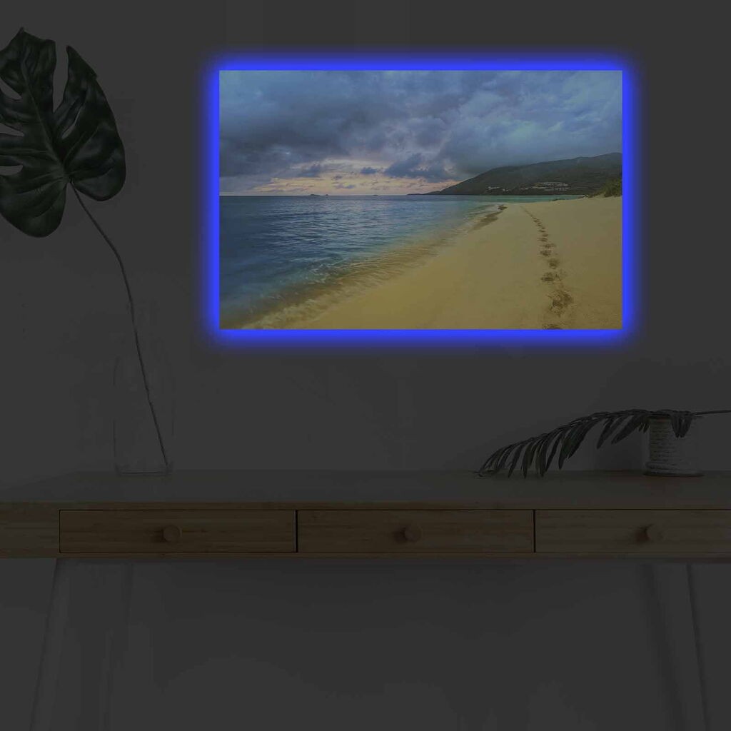 Zidna slika sa LED osvetljenjem 4570DHDACT-059, 45x70 cm