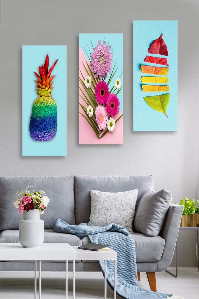 Set slika Wallity MDF0024, 3 dijela