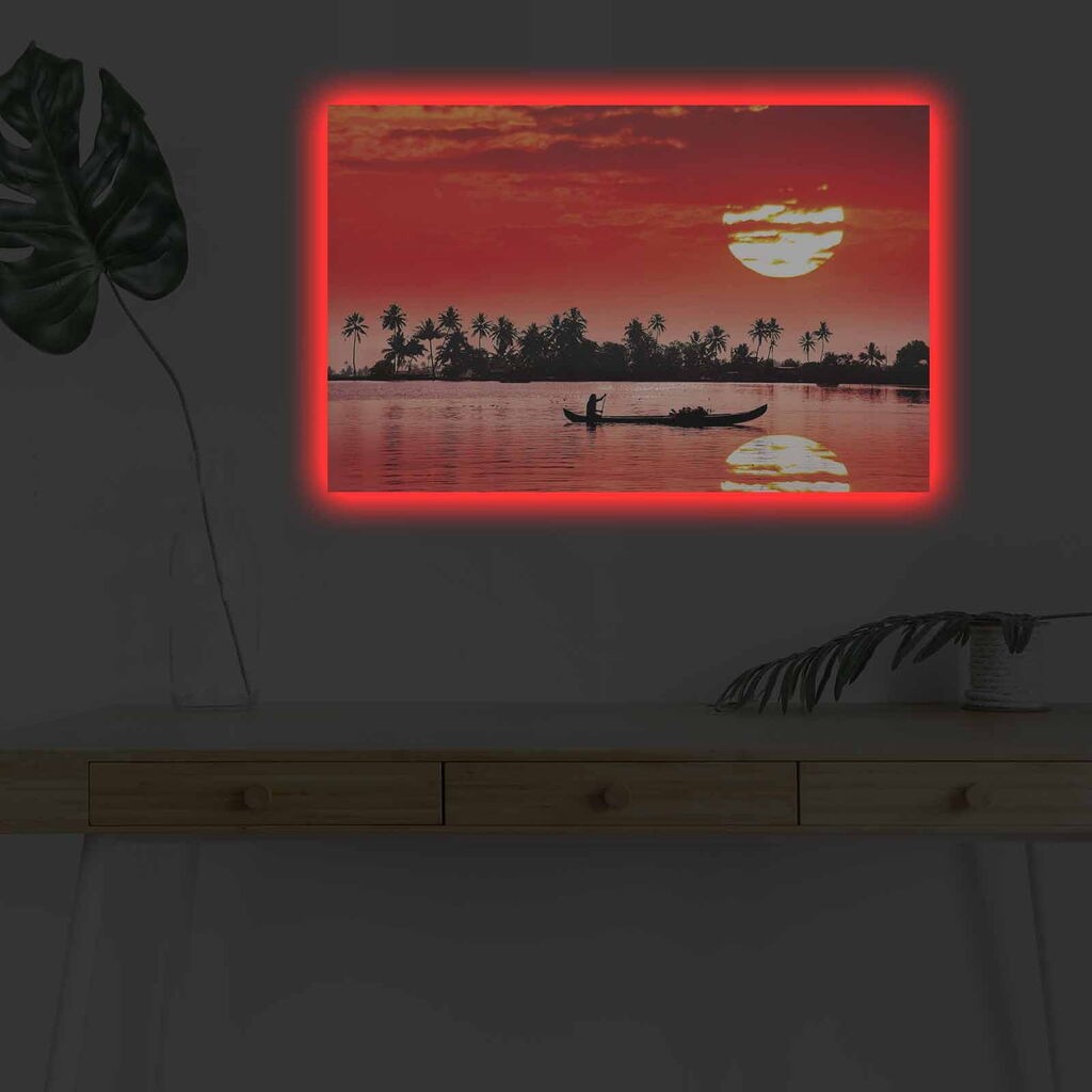 Zidna slika sa LED osvetljenjem 4570DHDACT-102, 45x70 cm