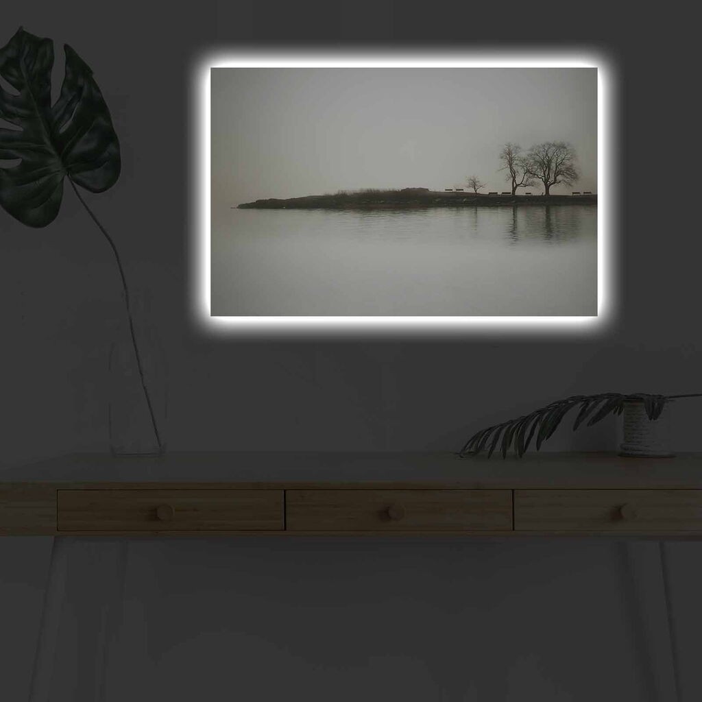 Zidna slika sa LED osvetljenjem 4570DHDACT-104, 45x70 cm