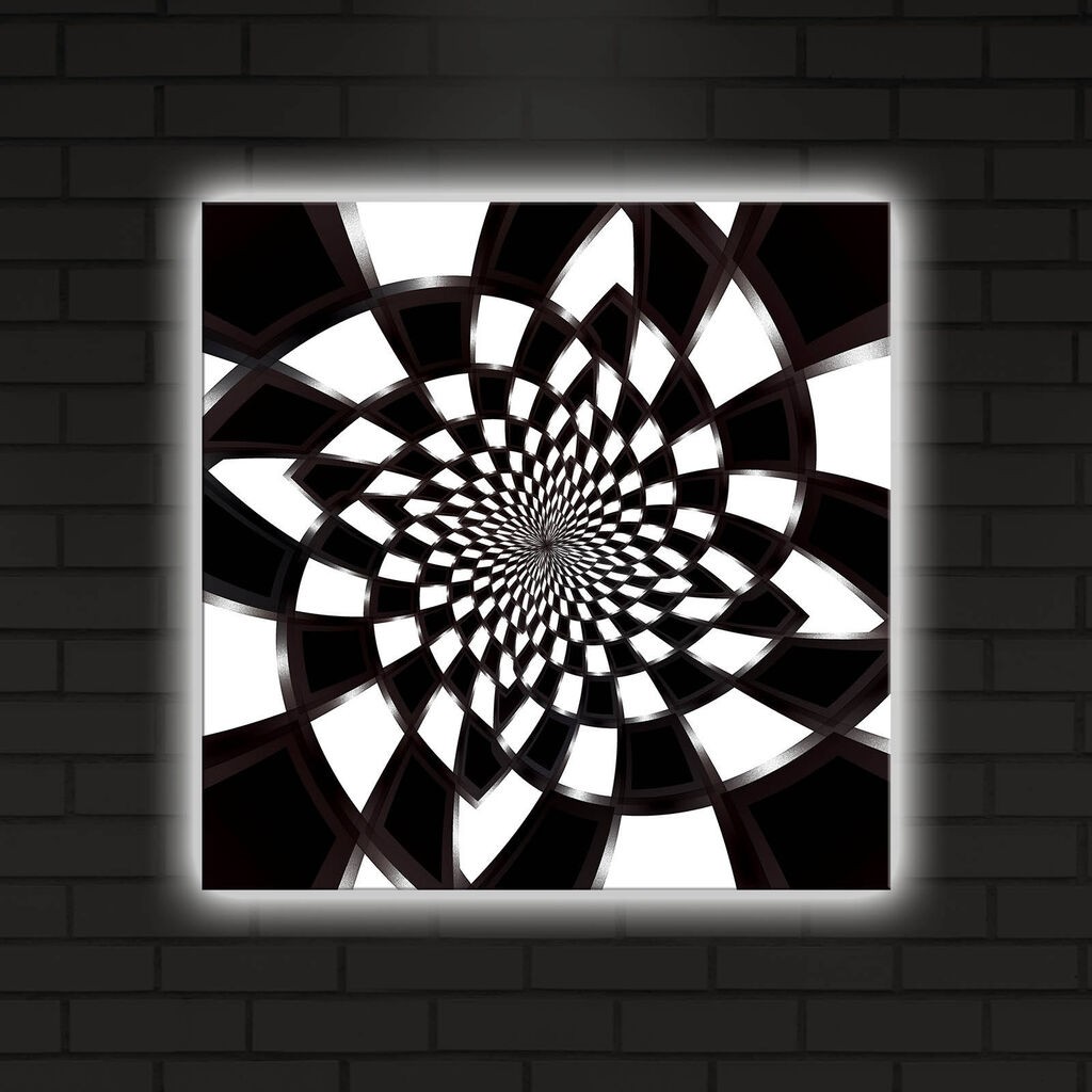 Zidna slika sa LED osvetljenjem 4040DACT-7, 40x40 cm