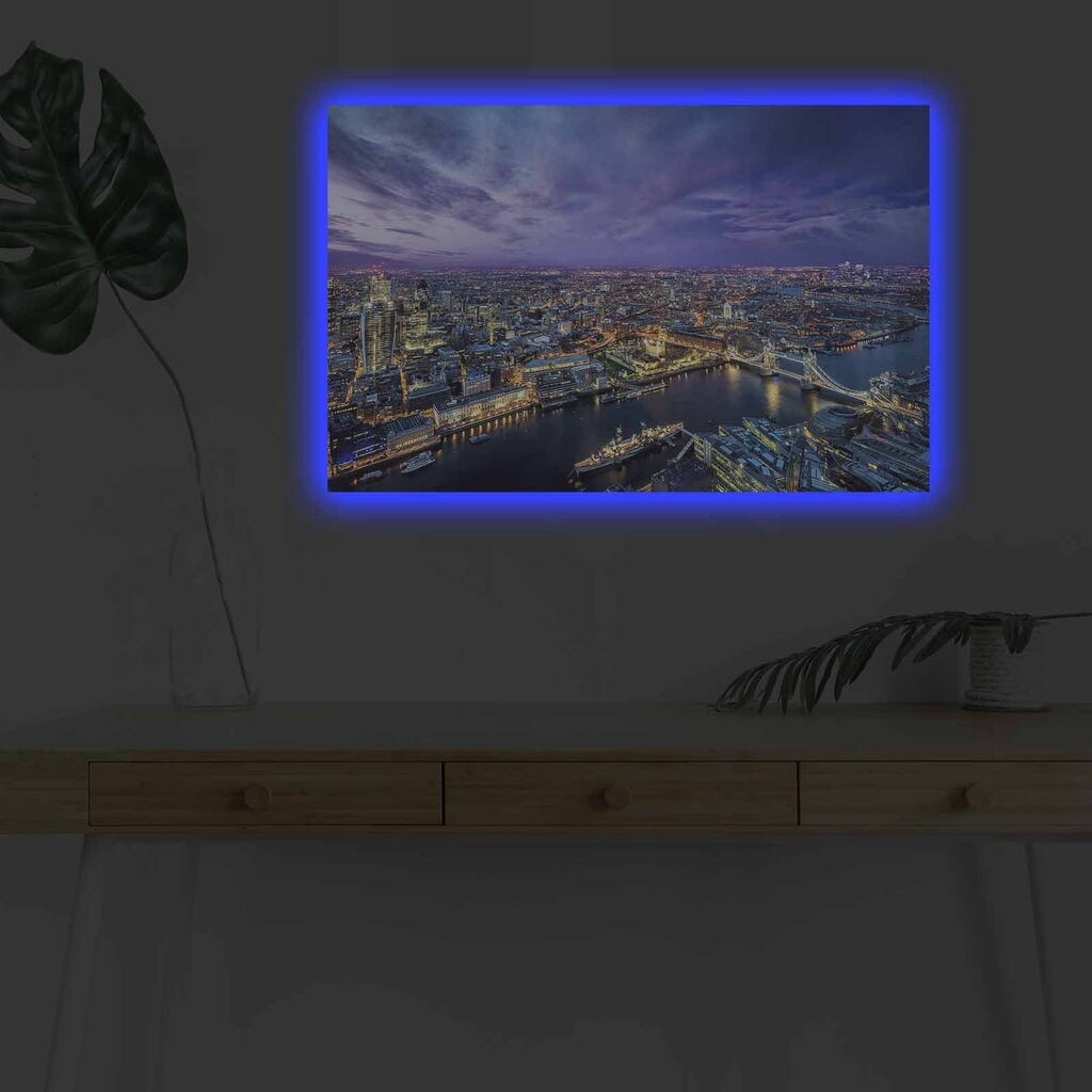 Zidna slika sa LED osvetljenjem 4570DHDACT-130, 45x70 cm