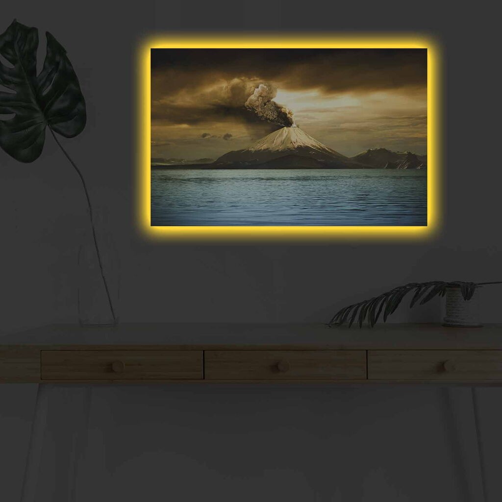 Zidna slika sa LED osvetljenjem 4570DHDACT-107, 45x70 cm