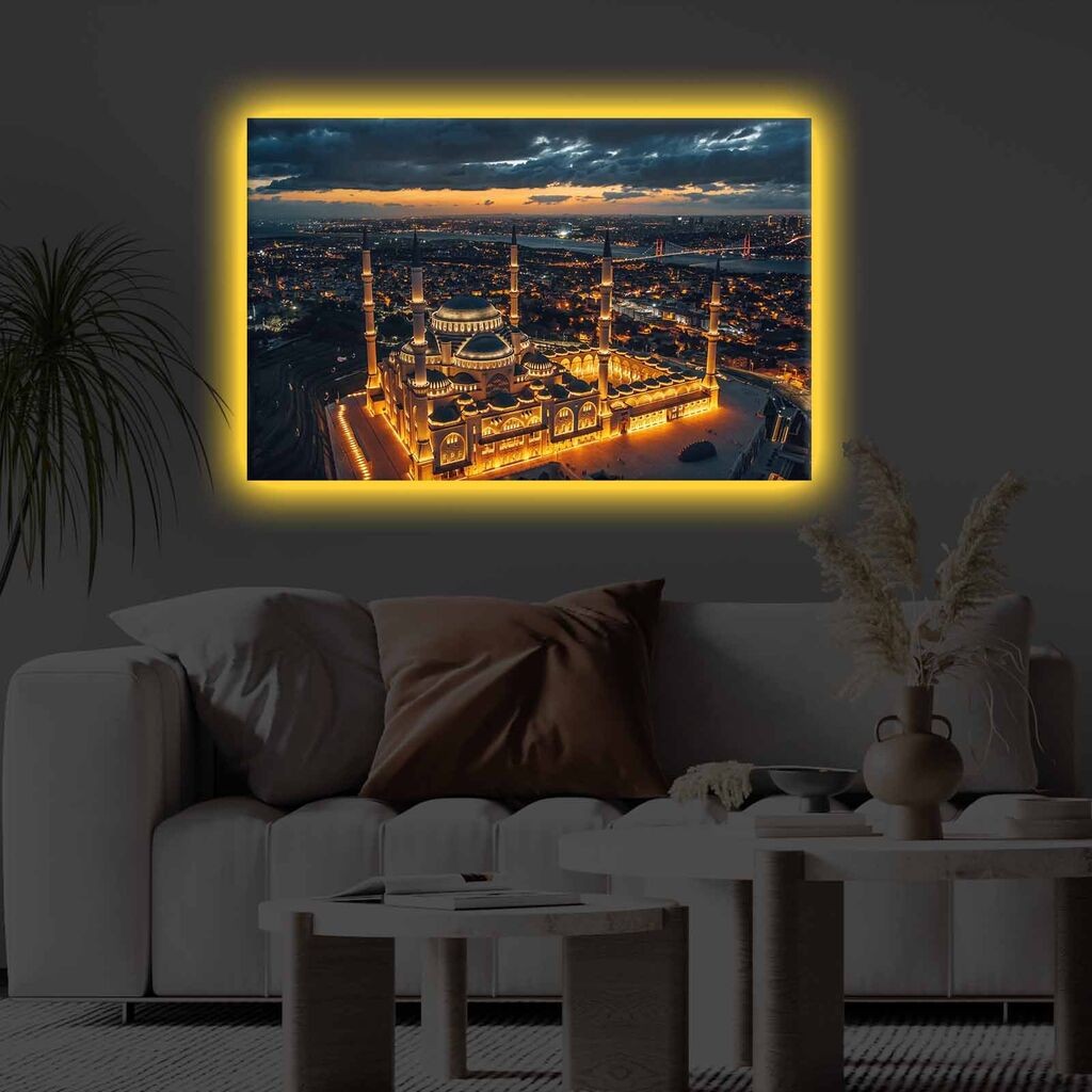 Zidna slika sa LED osvjetljenjem 4570KTLGDACT - 011, 45x70 cm