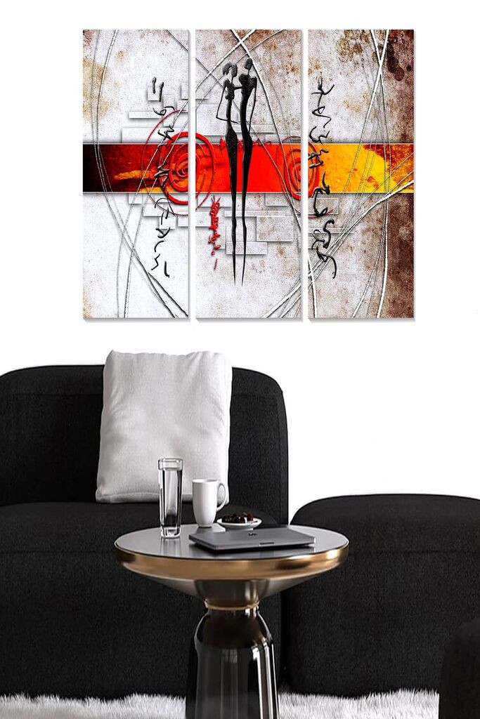 Set slika Wallity MDF1114209266, 3 dijela