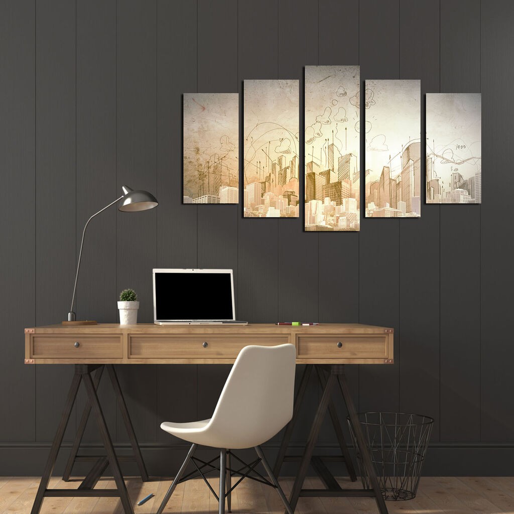 Wallity set figura 5ABSMDF-29, 5 dijelova