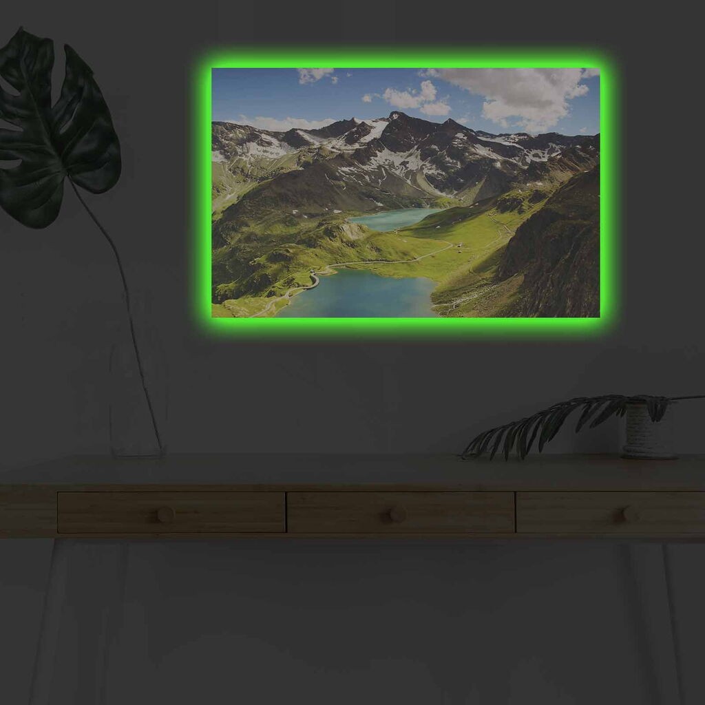 Zidna slika sa LED osvetljenjem 4570DHDACT-127, 45x70 cm