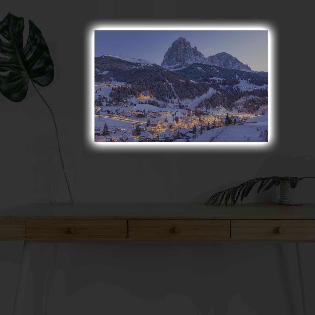 Zidna slika sa LED osvjetljenjem 4570KARDACT - 035, 45x70 cm