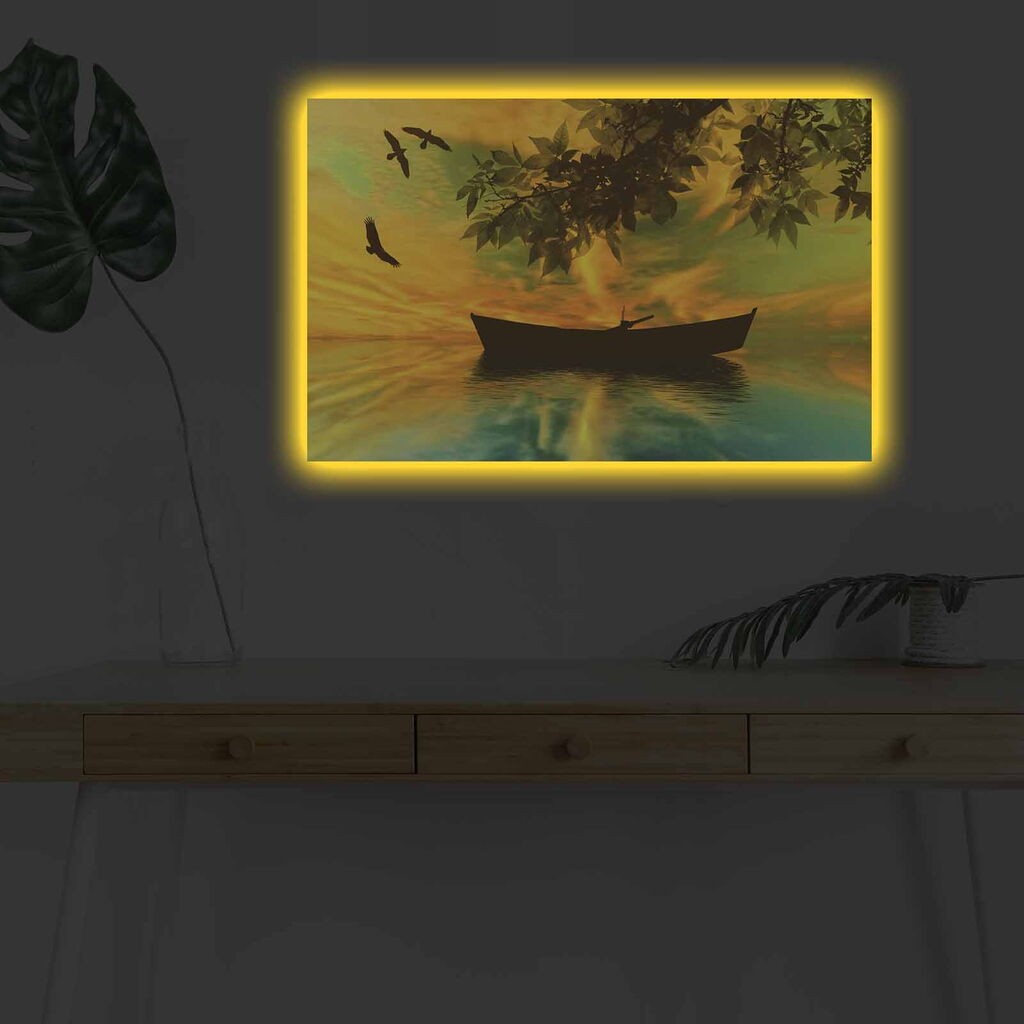 Zidna slika sa LED osvetljenjem 4570DHDACT-155, 45x70 cm