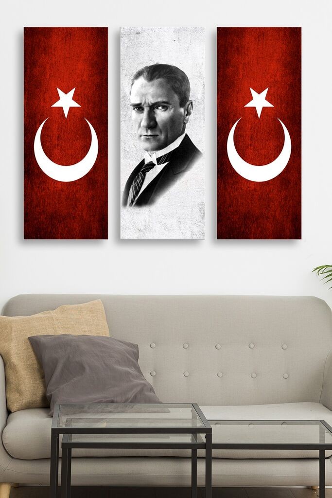 Set slika Wallity MDF0056, 3 dijela