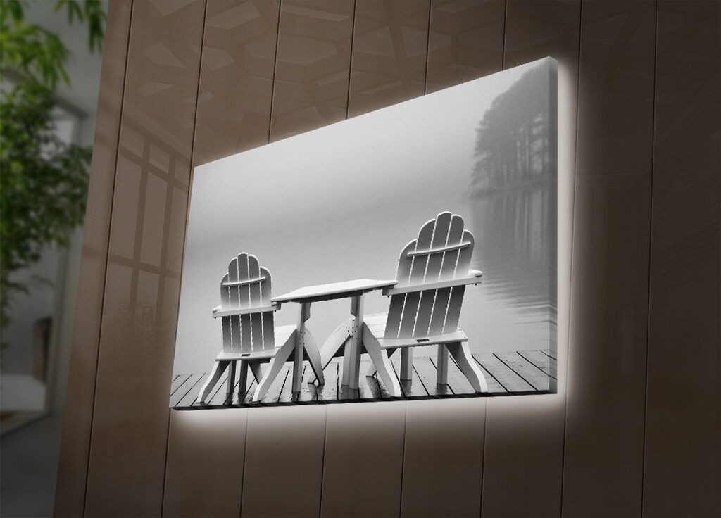 Zidna slika sa LED osvetljenjem 4570DACT-68, 45x70 cm