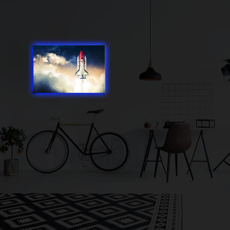 Zidna slika sa LED osvjetljenjem ABD-001, 45x70 cm