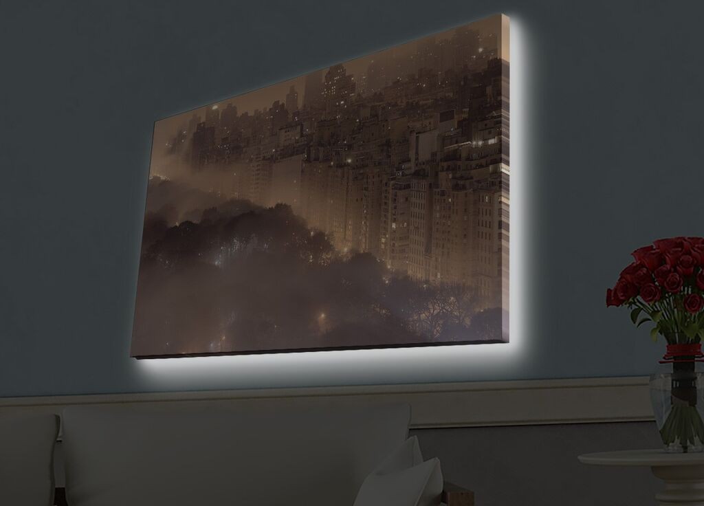 Zidna slika sa LED osvetljenjem 4570HDACT-024, 45x70 cm