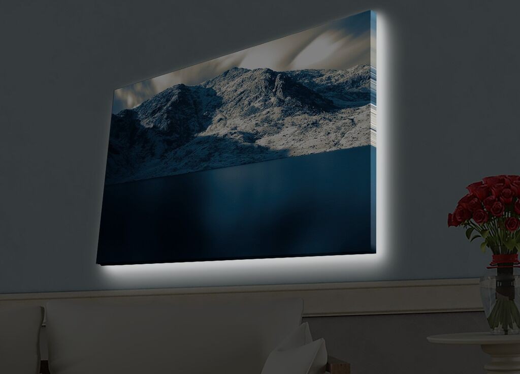 Zidna slika sa LED osvetljenjem 4570HDACT-021, 45x70 cm