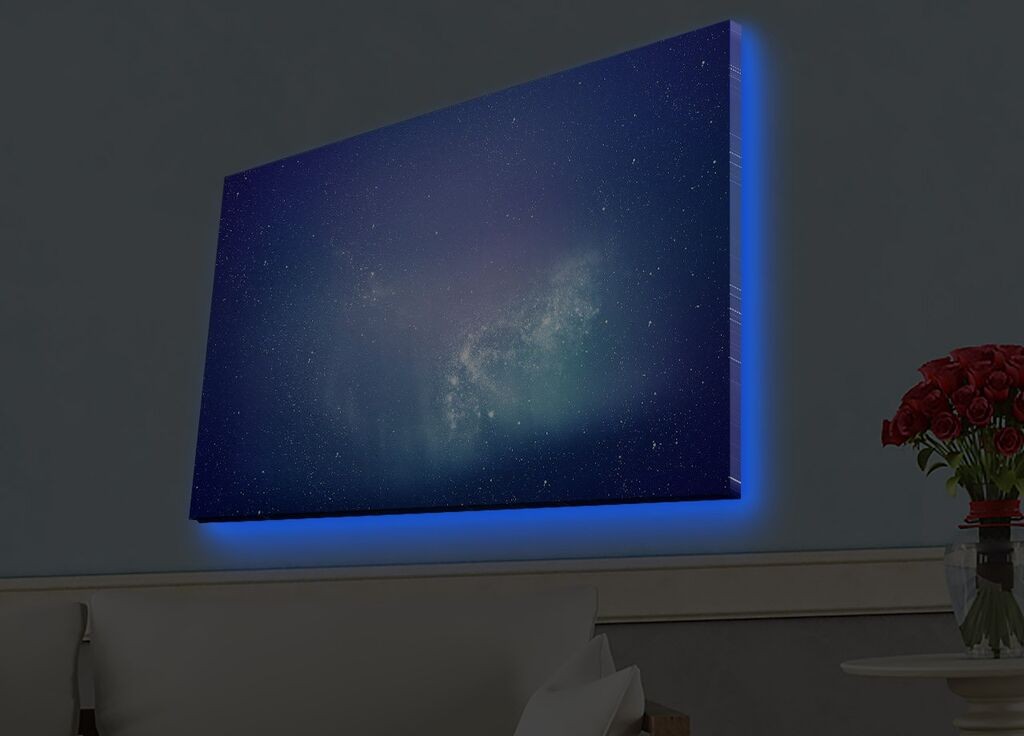 Zidna slika sa LED osvetljenjem 4570HDACT-062, 45x70 cm