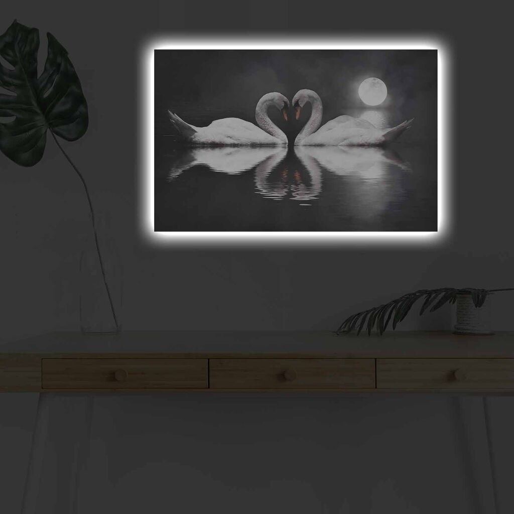 Zidna slika sa LED osvetljenjem 4570DHDACT-154, 45x70 cm
