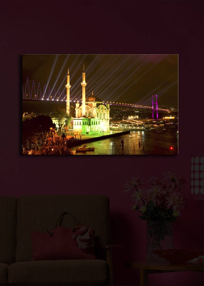 Zidna slika sa LED osvetljenjem 4570IACT-11, 45x70 cm