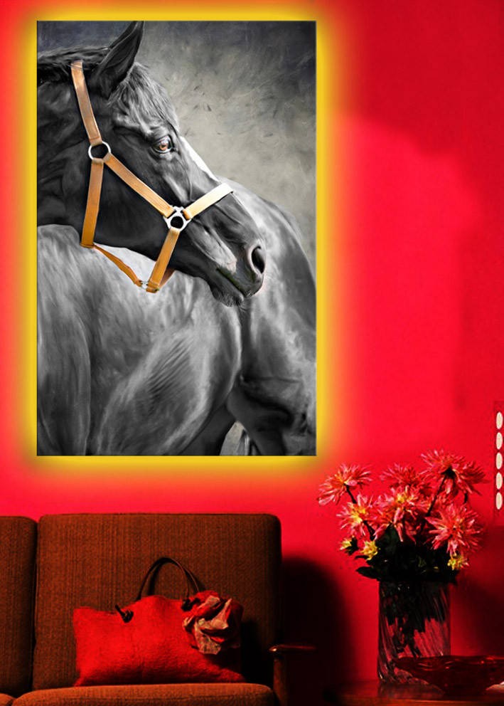 Zidna slika sa LED osvetljenjem 4570DACT-2, 45x70 cm