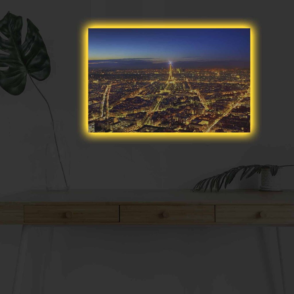 Zidna slika sa LED osvetljenjem 4570DHDACT-037, 45x70 cm