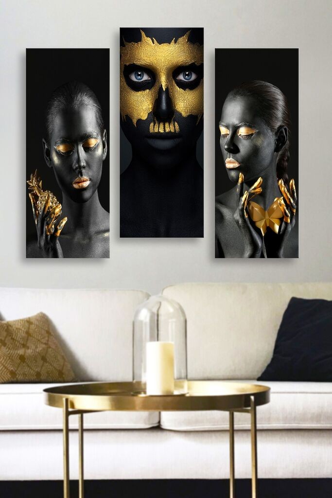 Set slika Wallity MDF0038, 3 dijela