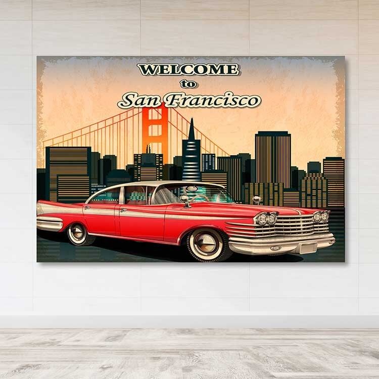 Slika na zidu DEV03109100140, 100x140 cm