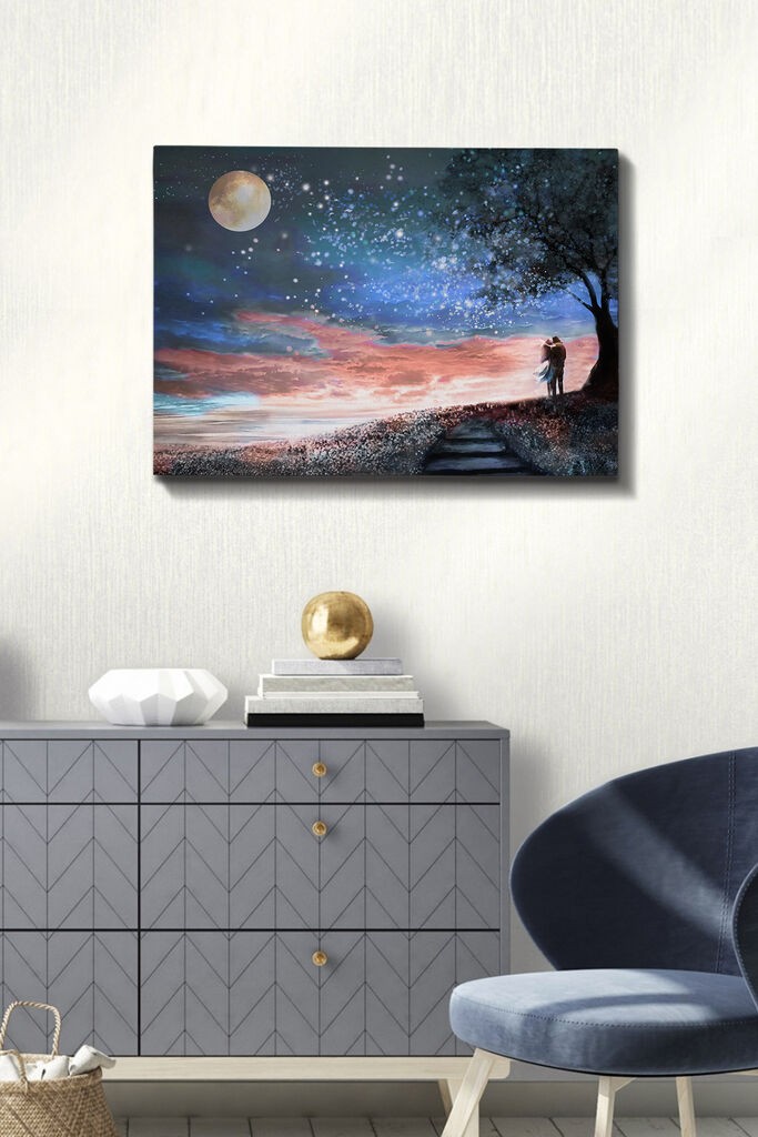 Wallity Slika na platnu Tablo-256, 50x70 cm