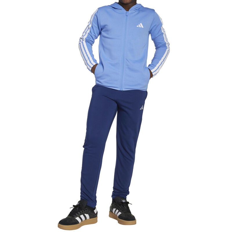 Adidas Komplet trenerka za dječake, J 3S FT TS 220, Plava